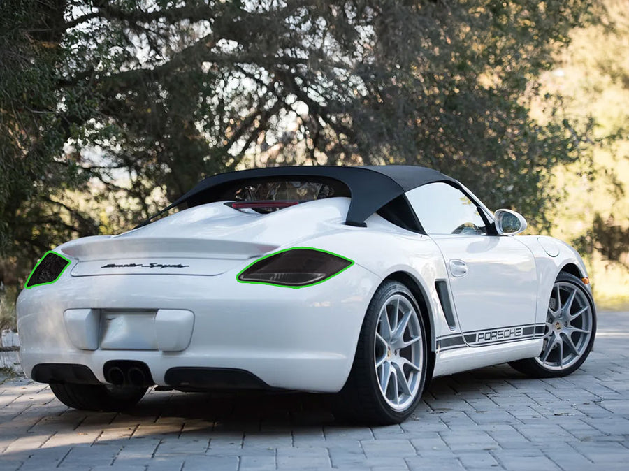 boxster Tail Light Tint Installation Points