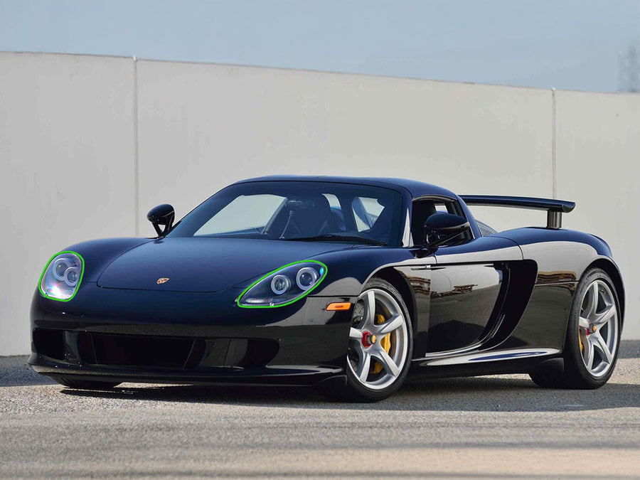 porsche carrera gt 2004-2005 Headlight Protection Installation Location