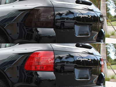 cayenne Before and After Smoked Taillights
