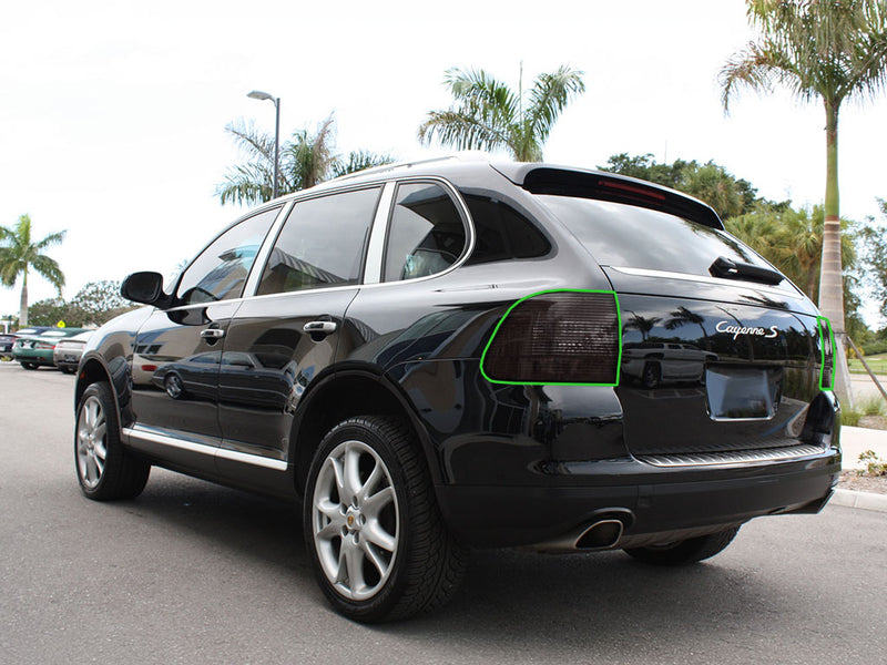 cayenne Tail Light Tint Installation Points