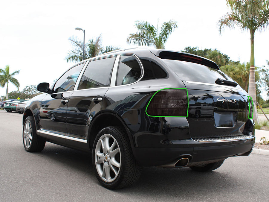 cayenne Tail Light Tint Installation Points