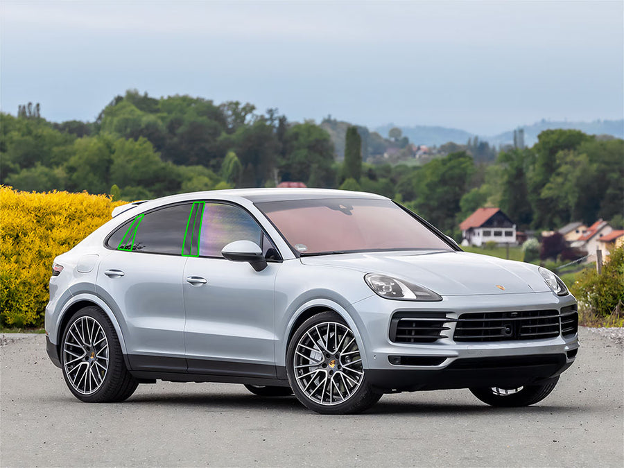 porsche cayenne 2018-2023 (suv) Pillar Post Trim Installation Location