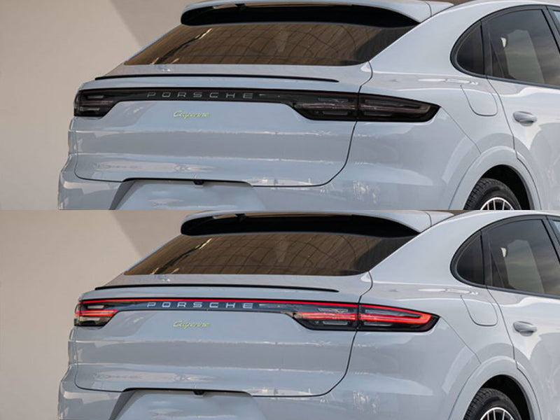 cayenne Before and After Smoked Taillights