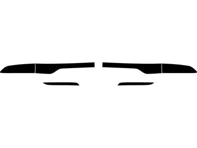 cayenne Precut Tail Light Tint Diagram