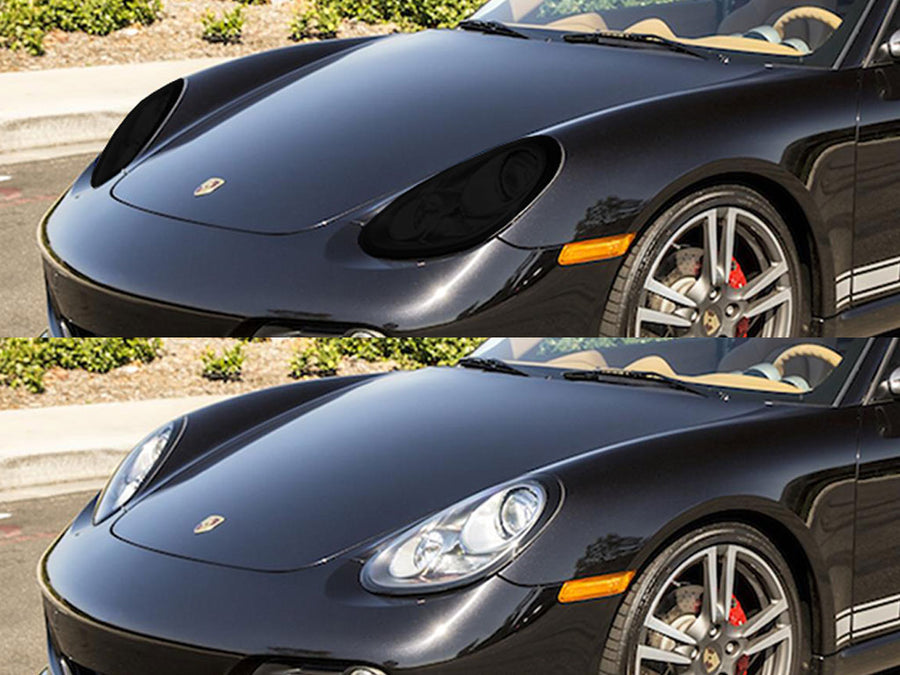 porsche cayman 2009-2013 Headlight Tint Appearance