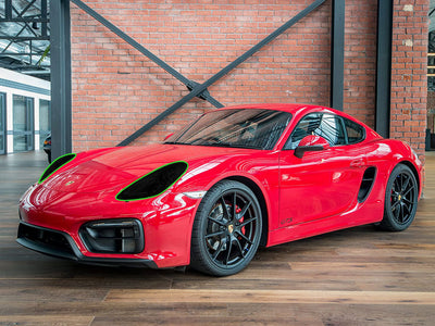 porsche cayman 2014-2016 Headlight Tint Location