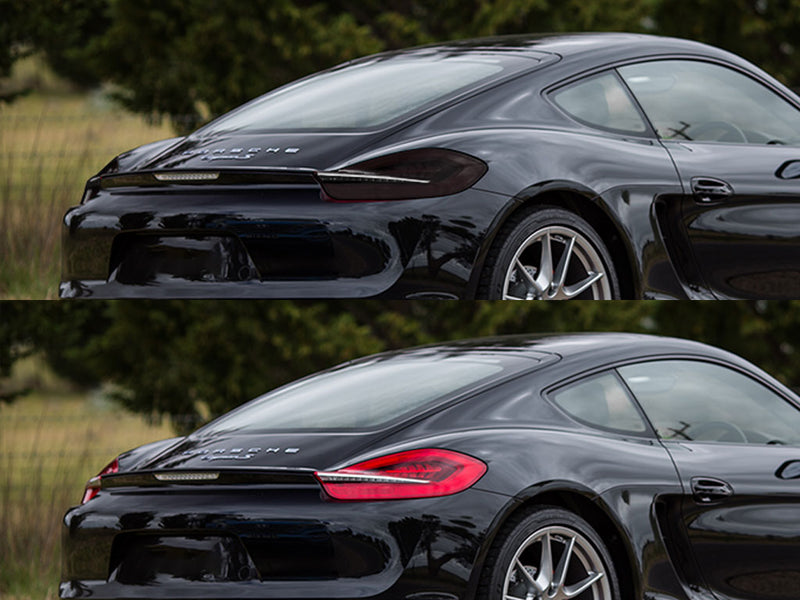 cayman Before and After Smoked Taillights