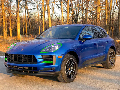 porsche macan 2015-2021 Headlight Protection Installation Location