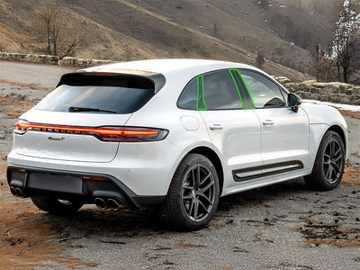 porsche macan 2022-2023 Pillar Post Trim Installation Location