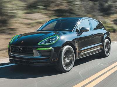 porsche macan 2022-2023 Headlight Protection Installation Location