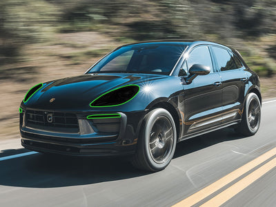 porsche macan 2022-2023 Headlight Tint Location