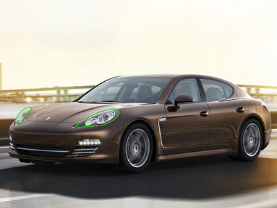 porsche panamera 2010-2013 Headlight Protection Installation Location