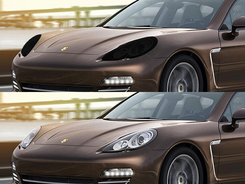 porsche panamera 2010-2013 Headlight Tint Appearance
