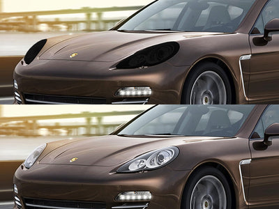 porsche panamera 2010-2013 Headlight Tint Appearance