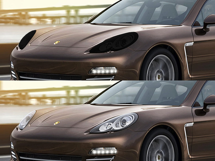 porsche panamera 2010-2013 Headlight Tint Appearance