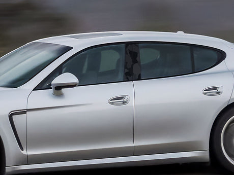 porsche panamera 2010-2016 Camo Pillar Cover Diagram