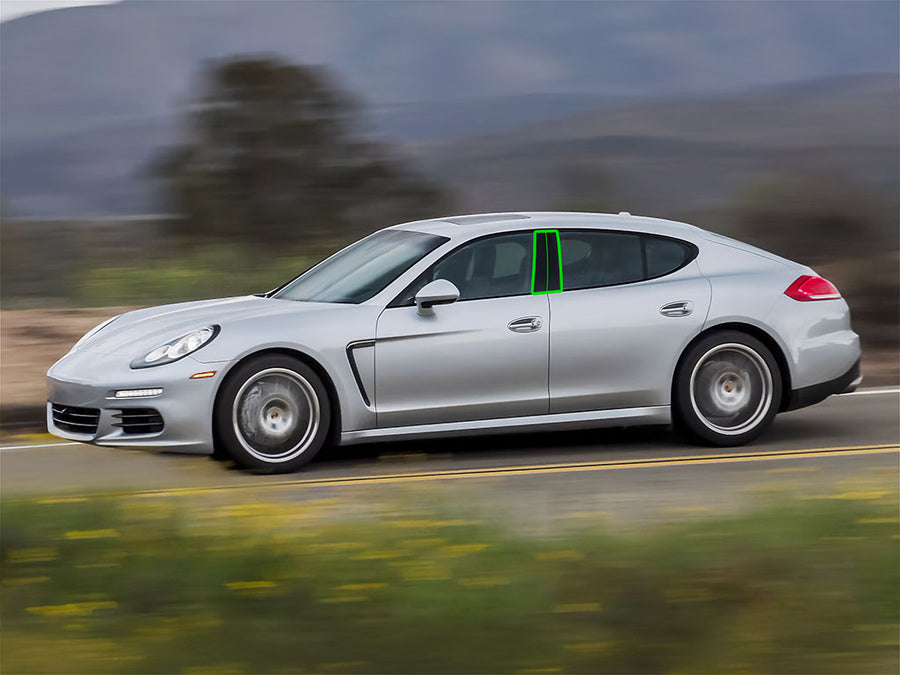 porsche panamera 2010-2016 Pillar Post Trim Installation Location