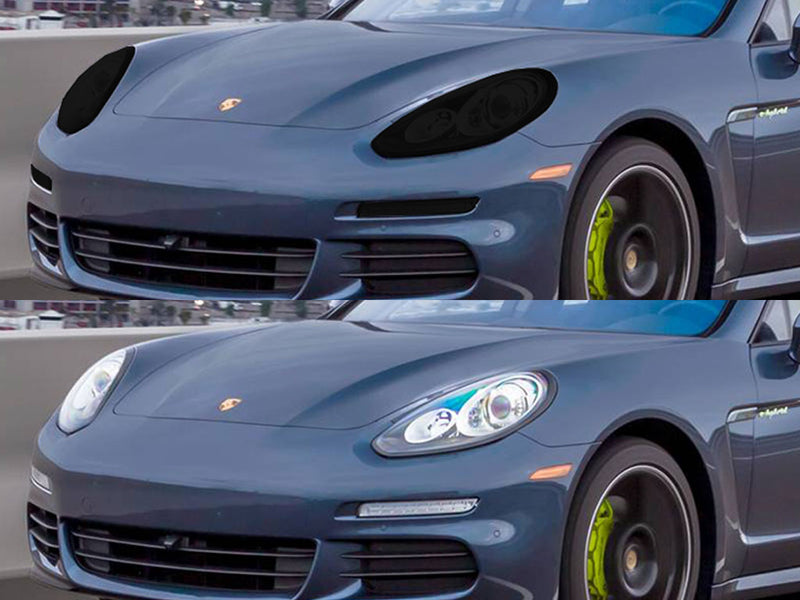 porsche panamera 2014-2016 Headlight Tint Appearance