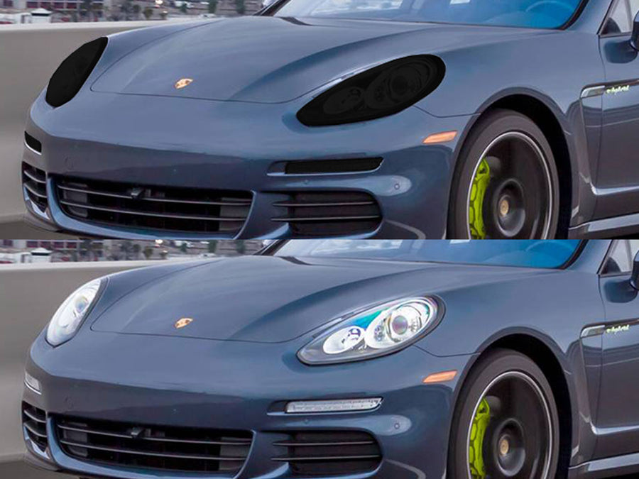 porsche panamera 2014-2016 Headlight Tint Appearance
