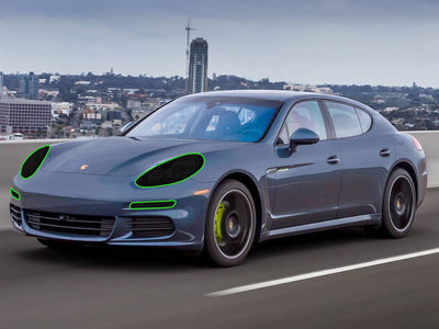 porsche panamera 2014-2016 Headlight Tint Location