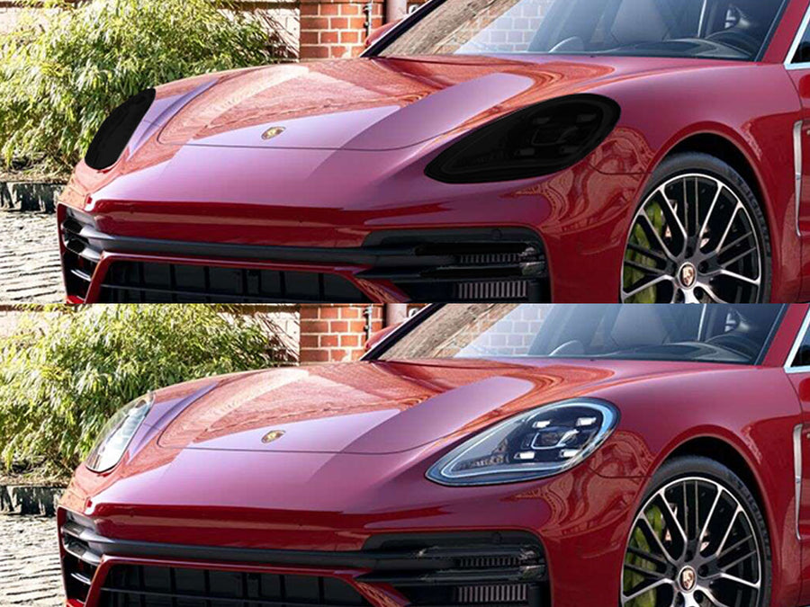 porsche panamera 2017-2023 Headlight Tint Appearance