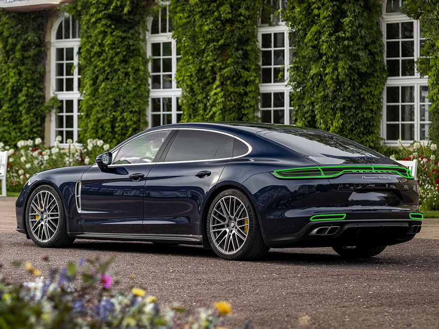 panamera Tail Light Tint Installation Points