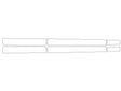panamera Avery Dennison Clear Bra Door Cup Precut PPF Diagram