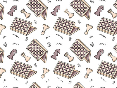 Portable Chess Hobby Vinyl Wrap Pattern~Rwraps Series 914 Digitally Printed Vinyl Wrap~0