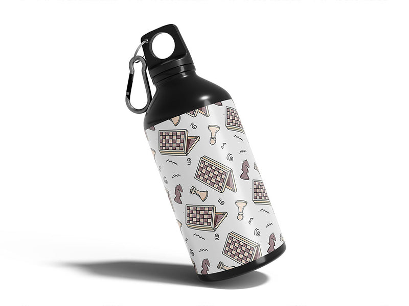 portable chess hobby Water Bottle DIY Stickers