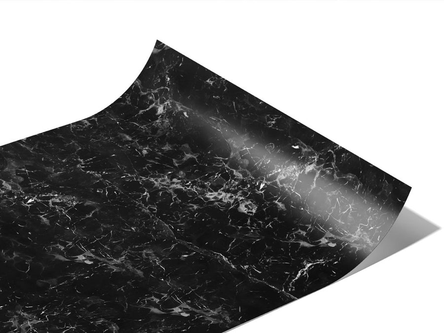 Porto Obsidian Marble Vinyl Wraps~Rwraps Series 914 Digitally Printed Vinyl Wrap~0