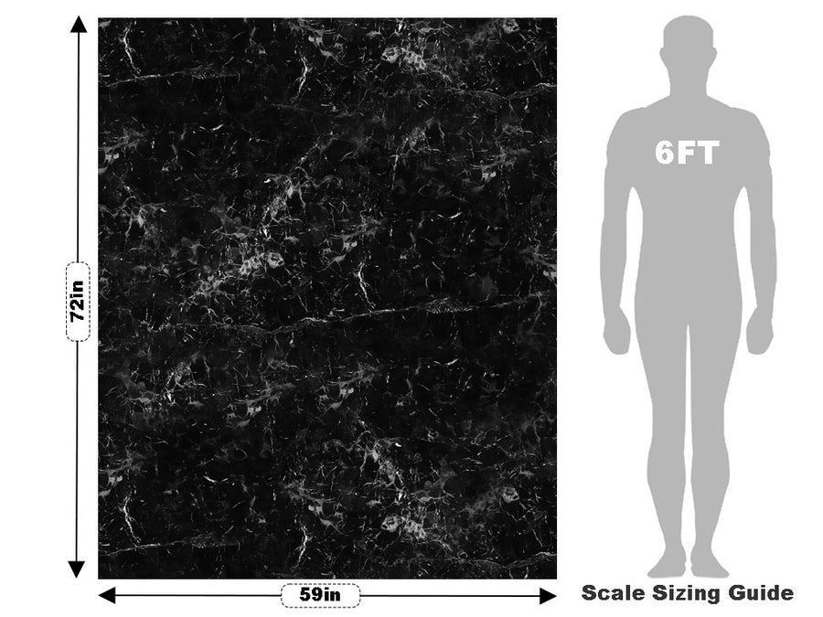 Porto Obsidian Marble Vehicle Wrap Scale~Rwraps Series 914 Porto Obsidian Marble Measurements~1