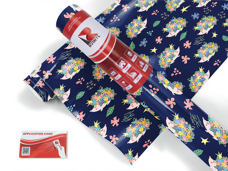 posh prickles animal Craft Vinyl Roll
