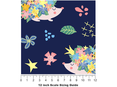 Posh Prickles Animal Vinyl Film Pattern Size 12 inch Scale~Rwraps Posh Prickles Animal Sizing Chart~2