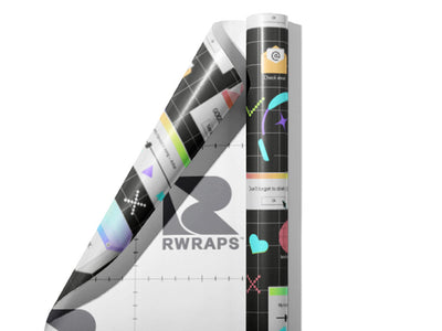 Positive Popups Technology Wrap Film Sheets~Rwraps Series 914 Positive Popups Technology Scrolled Sheet~4