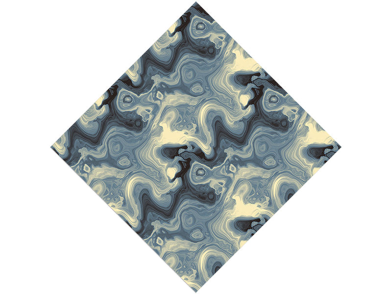 Poured Acrylic Epoxy-Resin Vinyl Wrap Pattern