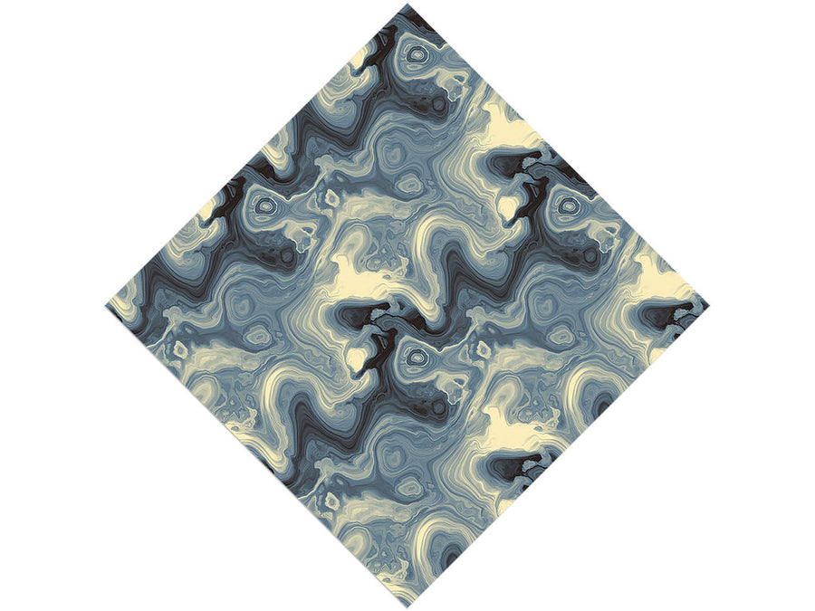 Poured Acrylic Epoxy-Resin Vinyl Wrap Pattern