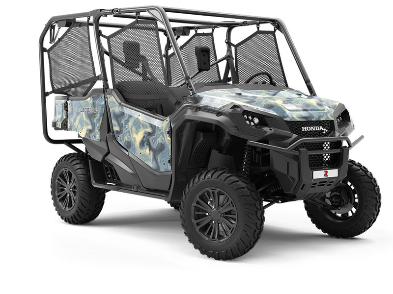 Poured Acrylic Epoxy-Resin Utility Vehicle Vinyl Wrap