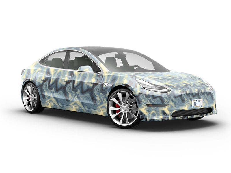 Poured Acrylic Epoxy-Resin Vehicle Vinyl Wrap