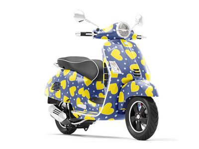 Pouring Out Heart Vespa Scooter Wrap Film