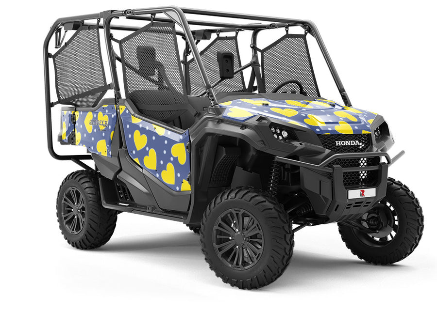 Pouring Out Heart Utility Vehicle Vinyl Wrap