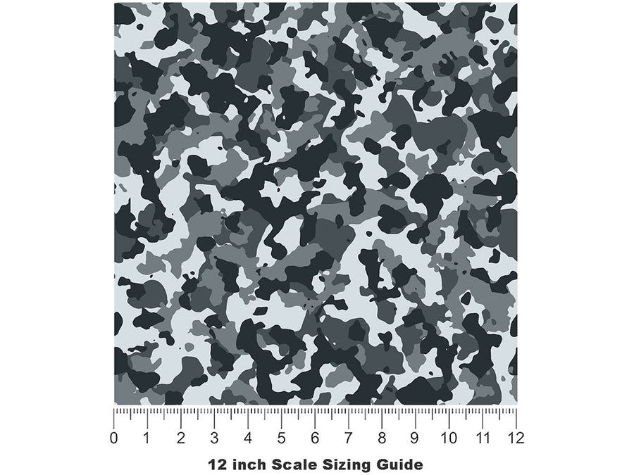 Powder Flecktarn Camouflage Vinyl Film Pattern Size 12 inch Scale~Rwraps Powder Flecktarn Camouflage Sizing Chart~3
