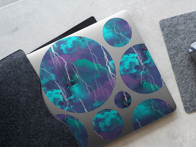 power conductor sky DIY Laptop Stickers