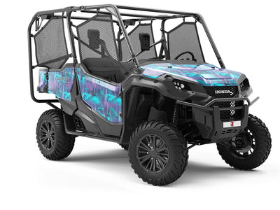 Power Conductor Sky Utility Vehicle Vinyl Wrap