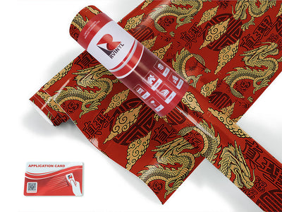 powerful loong fantasy Craft Vinyl Roll