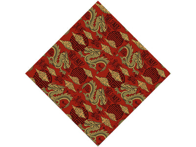 Powerful Loong Fantasy Vinyl Wrap Pattern