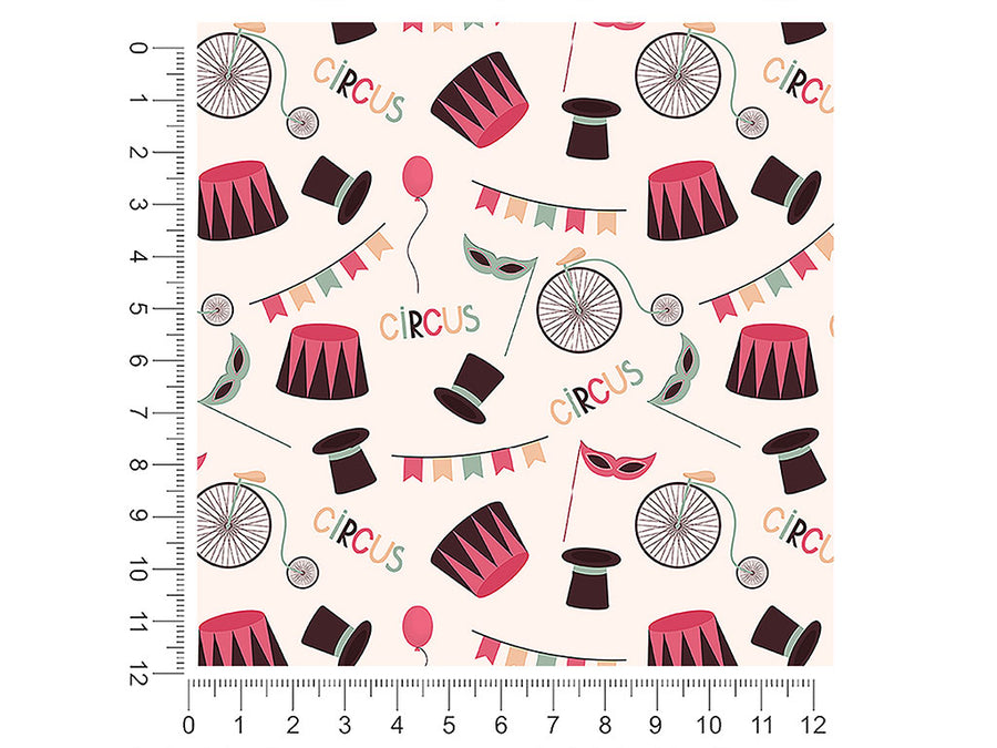 powerful ringmaster circus 1ft x 1ft Craft Sheets