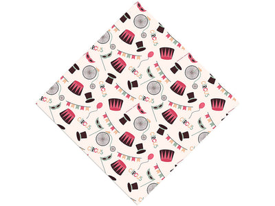 Powerful Ringmaster Circus Vinyl Wrap Pattern