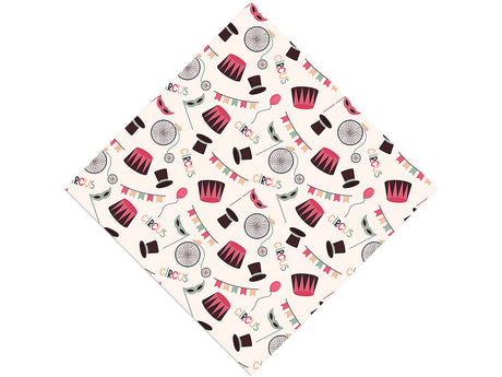 Powerful Ringmaster Circus Vinyl Wrap Pattern