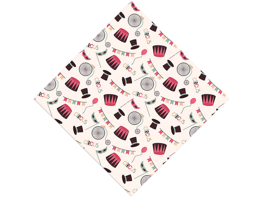 Powerful Ringmaster Circus Vinyl Wrap Pattern