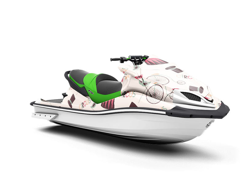 Powerful Ringmaster Circus Jet Ski Vinyl Customized Wrap
